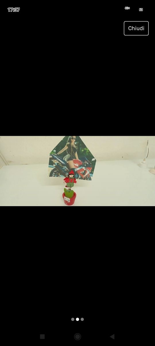 Portafoto clip bambino in legno