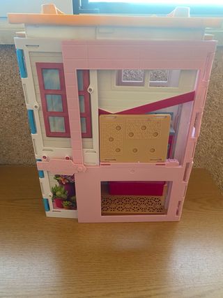 Casa y coche de Barbie