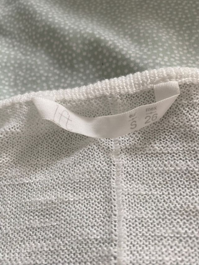 Jersey mujer fino en blanco lefties