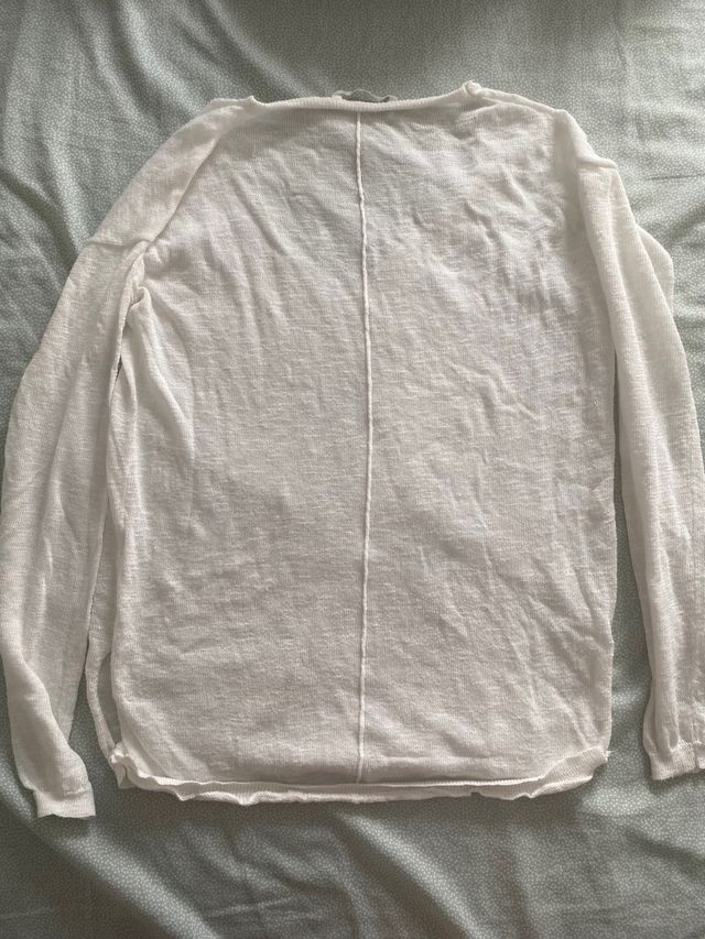 Jersey mujer fino en blanco lefties