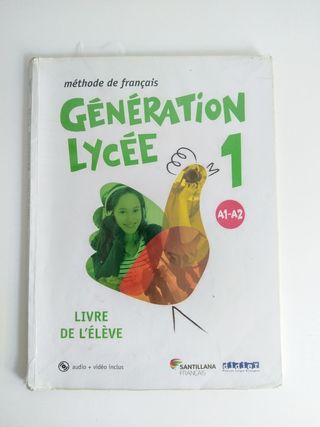 Libro francés Santillana Primero Bach