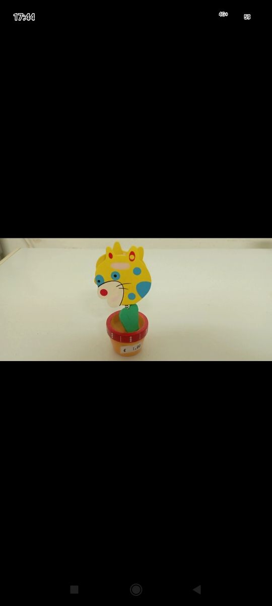 Portafoto clip gattino