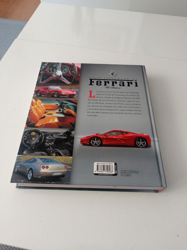 Atlas ilustrado de Ferrari
