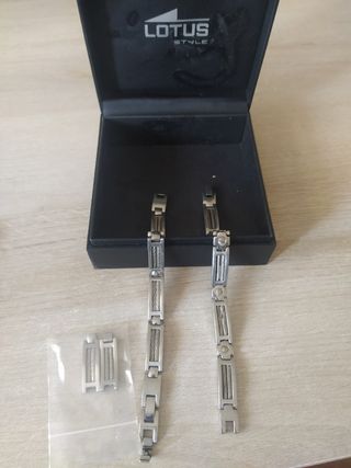 Lote 2 relojes + 2 pulseras lotus