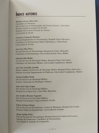 Libro Melanoma Ed. Schering-Plough