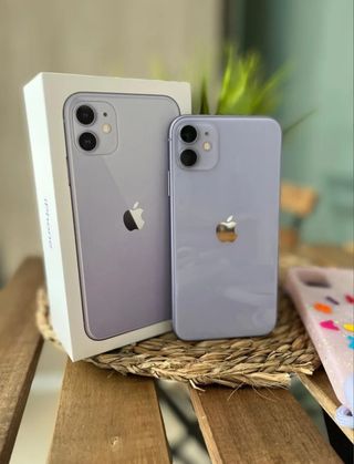 IPHONE 11. 128G .COLOR MALVA