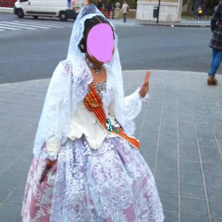 Traje fallera niña
