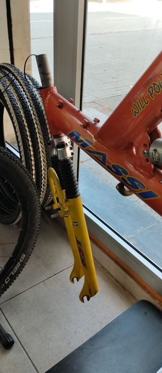 Cuadro de aluminio BTT