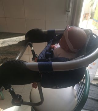 Silla trona bebé