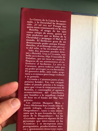 Crónicas de Dragonlance (Timun Mas) Fantasía