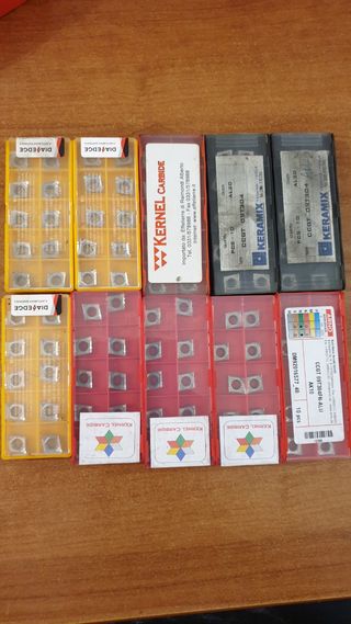 inserti per tornitura di varie leghe