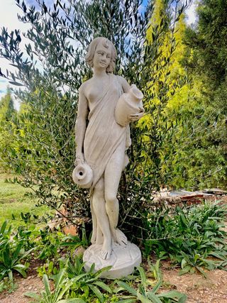 Escultura Gargola - Jardin Barroco y Art Nouveau