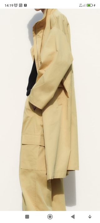 Gabardina Zara talla L nuevo a estrenar con etiq