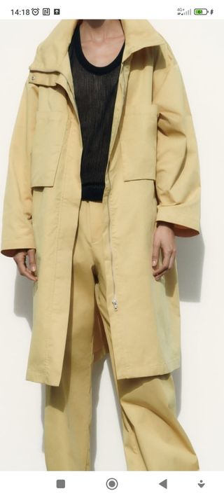 Gabardina Zara talla L nuevo a estrenar con etiq