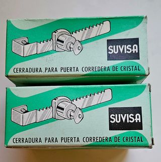 Cerradura para puerta corredera de cristal Suvisa