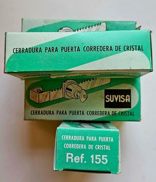 Cerradura para puerta corredera de cristal Suvisa