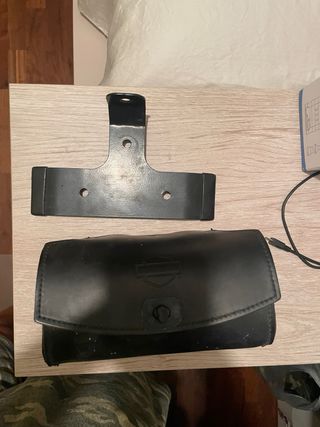 bolsa rulo horquilla harley davidson