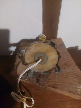 Antiguo pie de lampara.(15%DESCUENTO. )0