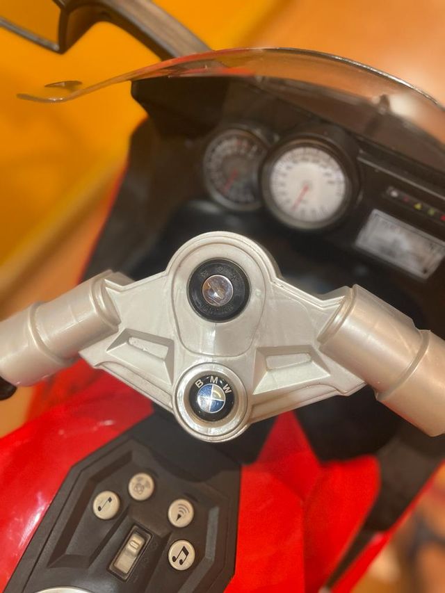 Moto electrica replica BMW para niño