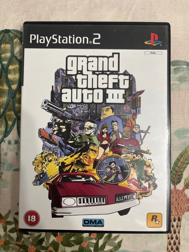 Juego Ps2 Grand Theft Auto III
