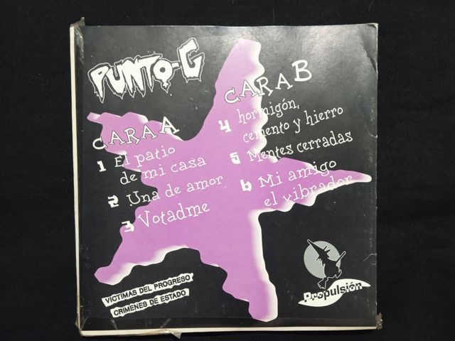 Vinilo Grupo "Punto-G", 7". Completo