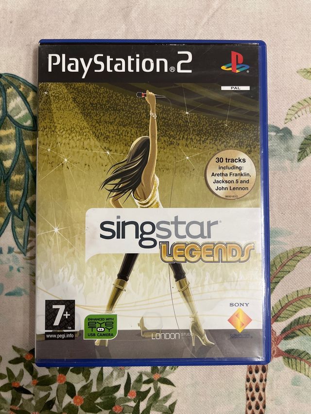 Juego Ps2 Singstar Legends