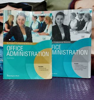 Libros de inglés, gestión administrativa