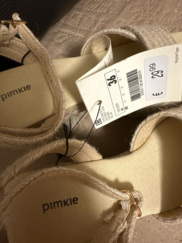 Sandalias tacón mujer