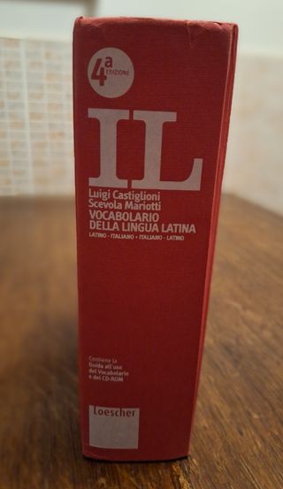Diccionario latín/italiano