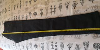 ZARA PANTALÓN ELÁSTICO NEGRO