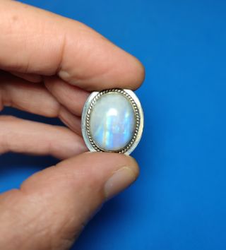 Anillo Vintage Plata con piedra Adularia