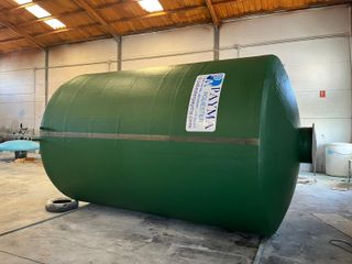 Deposito de poliéster de 12.000 litros de agua