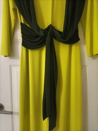 Vestido fiesta largo mujer Cayros