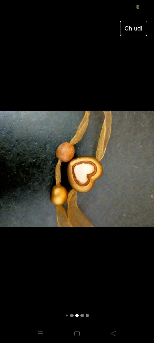 Parure bracciale e anelli Thun