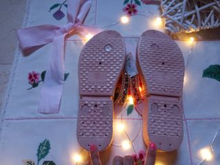 Chanclas plataforma abalorios💟 Platform flipflops