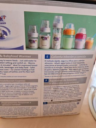 2 calienta biberones