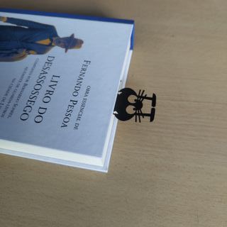 Separador Livros Gato Alumínio