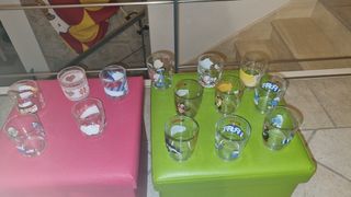 Collezione bicchieri nutella