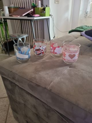 Collezione bicchieri nutella