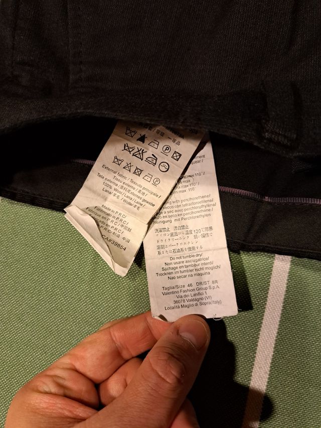 Completo giacca/pantaloni 46