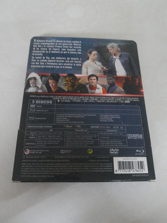 Steelbook el despertar de la fuerza 