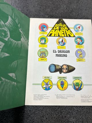 Comic nº6 “La Batalla de los Planetas”.