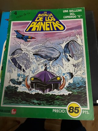 4 Comics n4, n5 y n6 “La Batalla de los Planetas”