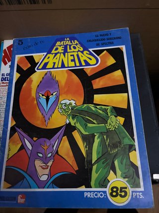 4 Comics n4, n5 y n6 “La Batalla de los Planetas”