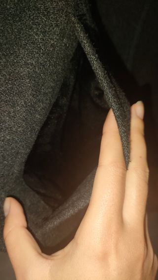 chaquetón zara talla m