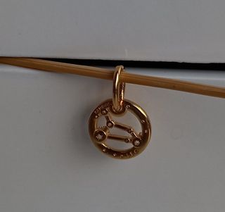♌Charm colgante Símbolo del Zodiaco Leo