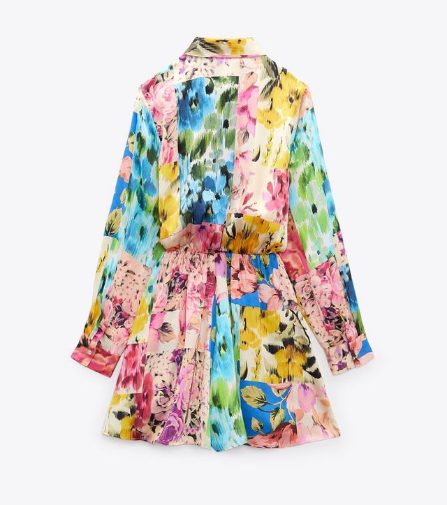 Mono satinado estampado