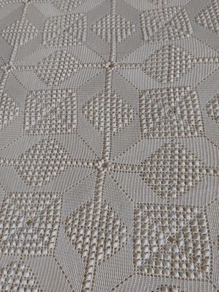 Colcha de algodón hecha a mano