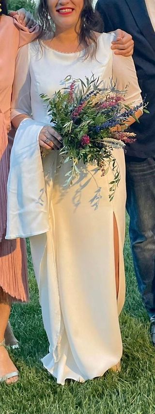 Vestido novia Rosa Clará