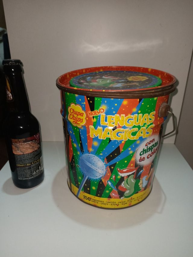 Latas antiguas chupa chups